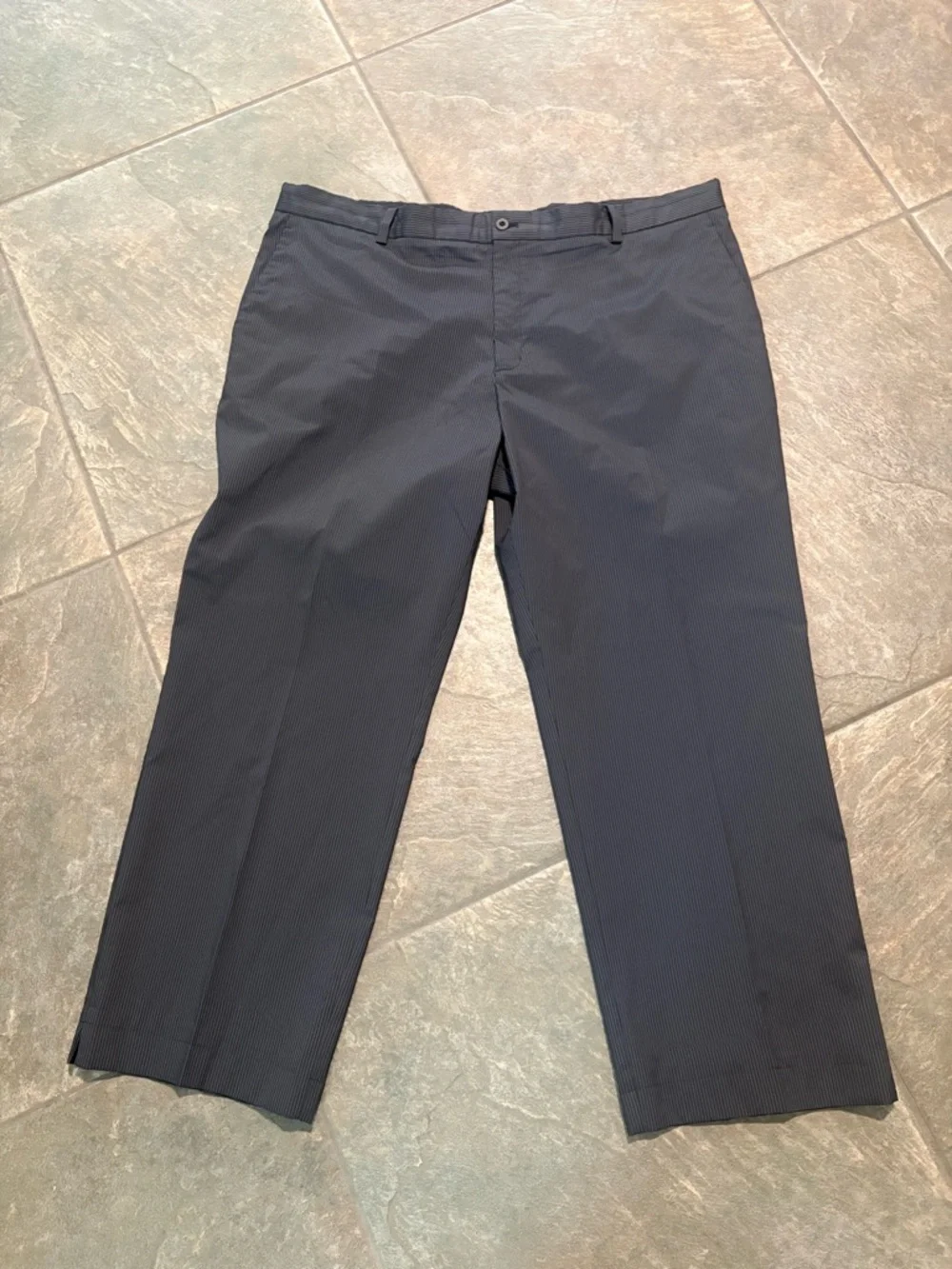 Nike Golf DriFit Men's Black Pinstriped Pants 42x32